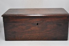 Antique Georgian Oak Deed Box