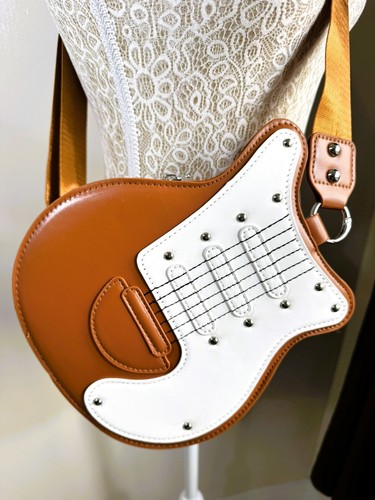 Guitar shape crossbody bag - guitar,