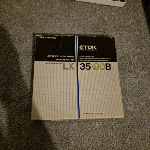 Tdk lx35 reel audio - tdk, lx35-90