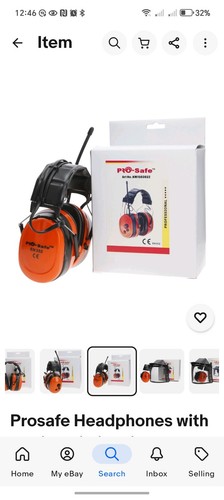 Prosafe headphones with radio - with,