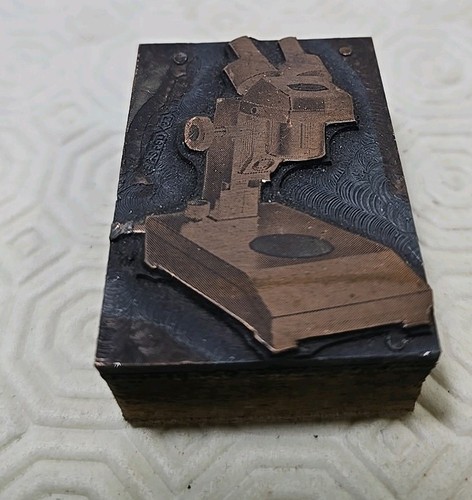 Vintage old press block - press,