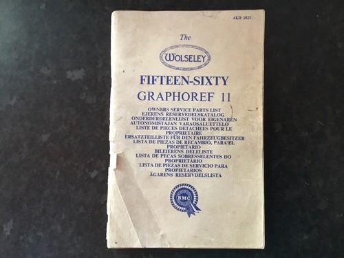 Wolseley fifteen sixty - wolseley, fifteen-sixty