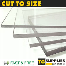 Clear Solid Polycarbonate Glass Like Greenhouse Window Sheet Panels Perspex