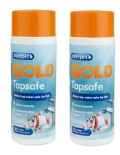 2 X INTERPET GOLD TAP SAFE