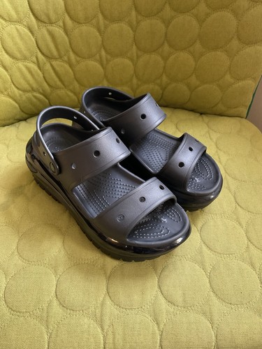 Crocs mega crush sandals black - crocs,