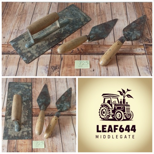 Bricklaying trowels old - bricklaying,