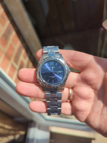 Vintage accurist blue faced - accurist,