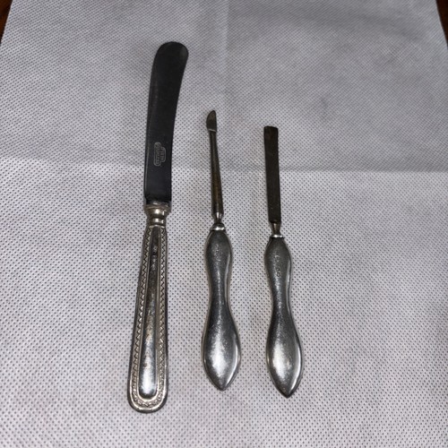Silver handed vintage - silver, tools