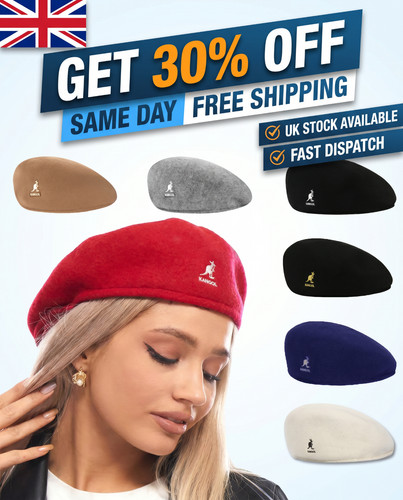 Kangol wool 504 flat cap - wool,