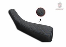 Yamaha DTR 125 JN-Design Seat Cover Black & Blue H390