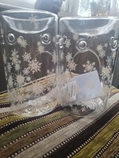 YANKEE CANDLE 2 x Glass Frosty