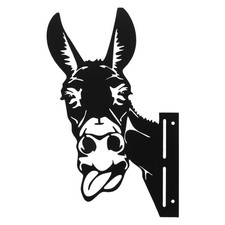  Garden Donkey Statue Iron Art