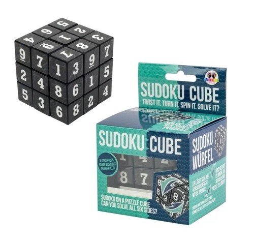 Sudoku cube puzzle brain - puzzle,