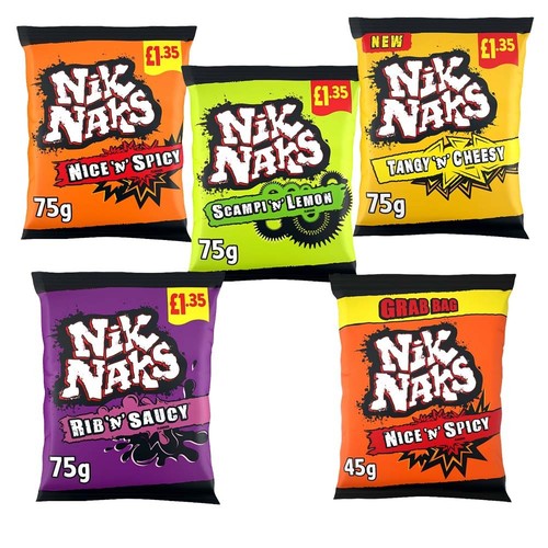 Nik naks xtra - xtra, crisps