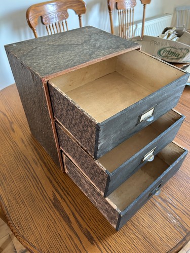 Vintage drawer stationary - vintage, 3