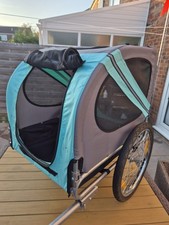 PawHut Bicycle Dog Trailer - Suitable For Medium Sized Dogs
