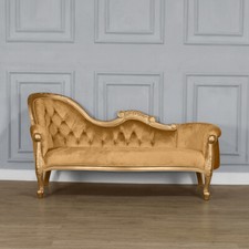 Chaise Longue , French Louis