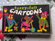 Vintage Fuzzy Felt Spares In