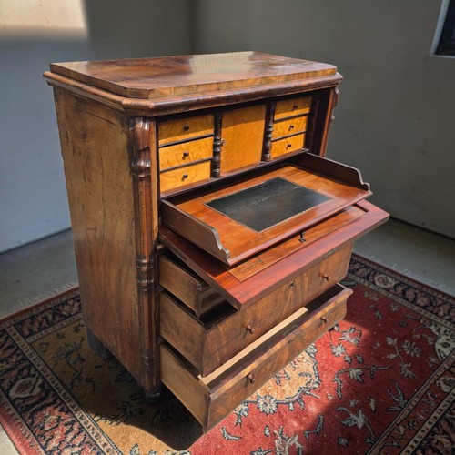 Antique mahogany secretaire - antique,