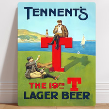 Tennent's Lager Beer Pub Bar