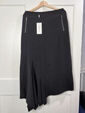 Brand New Ivan Grundahl But Skirt Micro Fibre Black  - Size 14