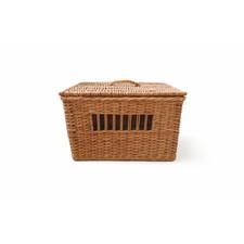Vintage Wicker Pet Carrier