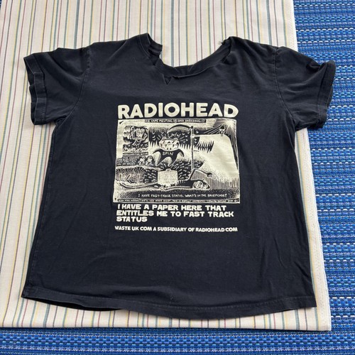 Vintage radiohead shirt mens - vintage,