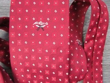 RAF Royal Air Force Wings & Crossed Gurkha Kukri Khukuri Knife Tie by BGESA HK