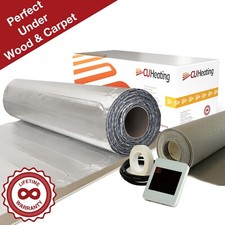 Premium Foil Electric Under Wood & Carpet Heating Kit 150w/m² (1m²-15m²)