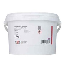 Potassium Carbonate Anhydrous 99% ACS - Food Grade 2.5kg *Free P&P*
