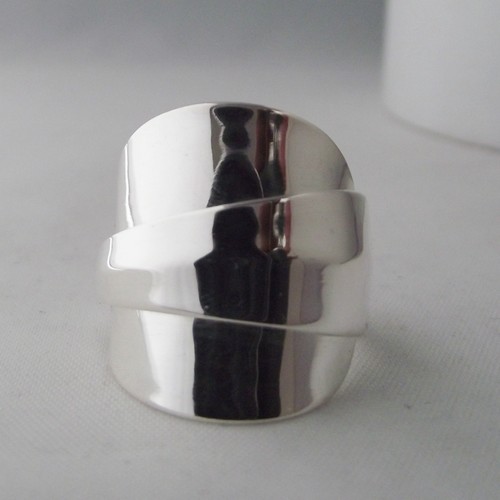 Spoon ring sterling - ring, silver