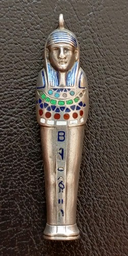 Antique silver and enamel