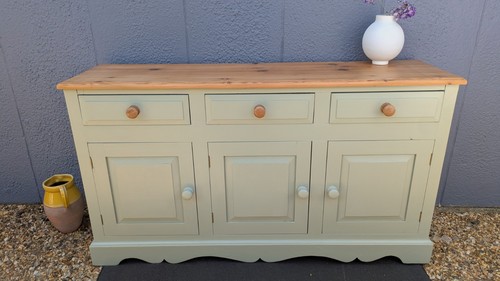 Free standing painted pine