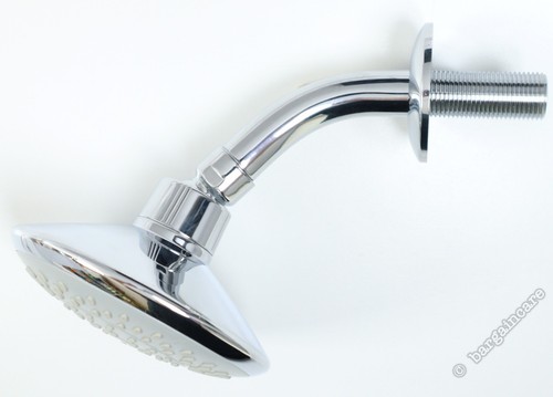 Chrome fixed shower rose - chrome,