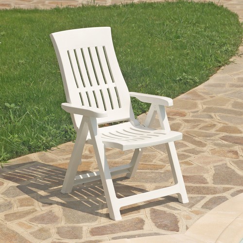 White outdoor foldable plastic - outdoor,