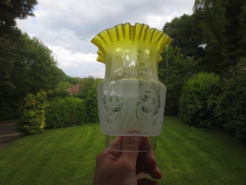 Antique acid etched yellow - antique,