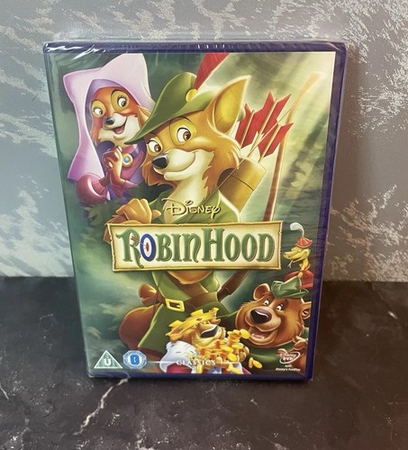Disney robin hood dvd new - disney,