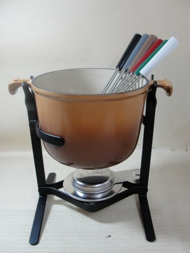 Creuset vintage fondue - creuset, set