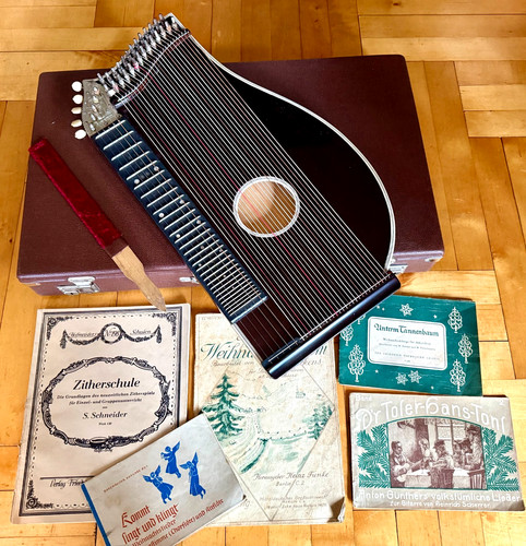 Zither stringed instrument - stringed,