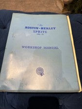 Austin Healey Sprite mark II factory workshop manual and supplement