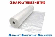 Clear plastic Polythene Roll