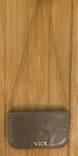 Vintage launer taupe leather - launer,