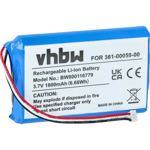 Battery for garmin - battery, 340lm