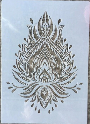 Wall stencil reusable - wall,