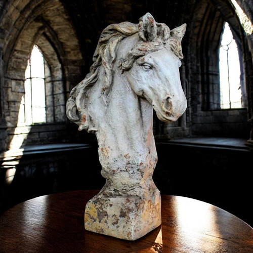Large rustic style horse - rustic,