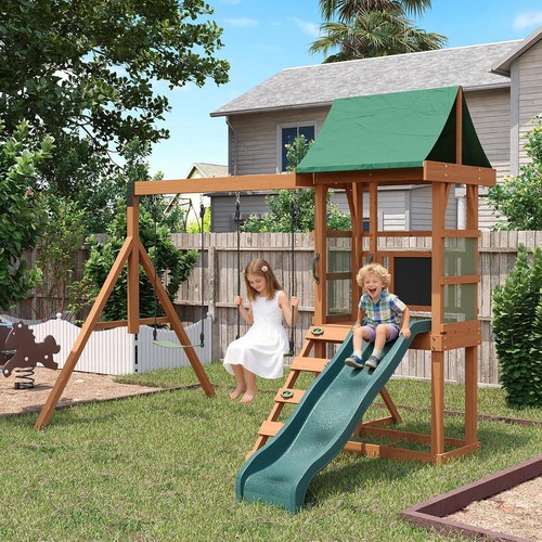 Wooden swing sets for - wooden,