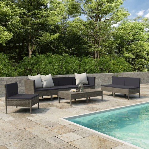 Garden furniture set - set, grey