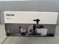 Jocuu Slow Masticating Juicer with Soft Hard Modes Easy to Clean Quiet Motor