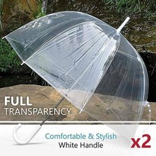 2x Large 33" Clear See Through