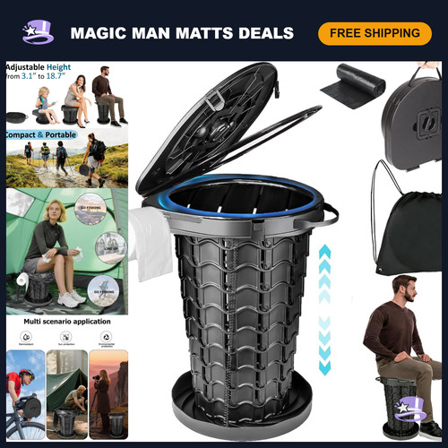 Xxl portable camping - xxl, 18.7”